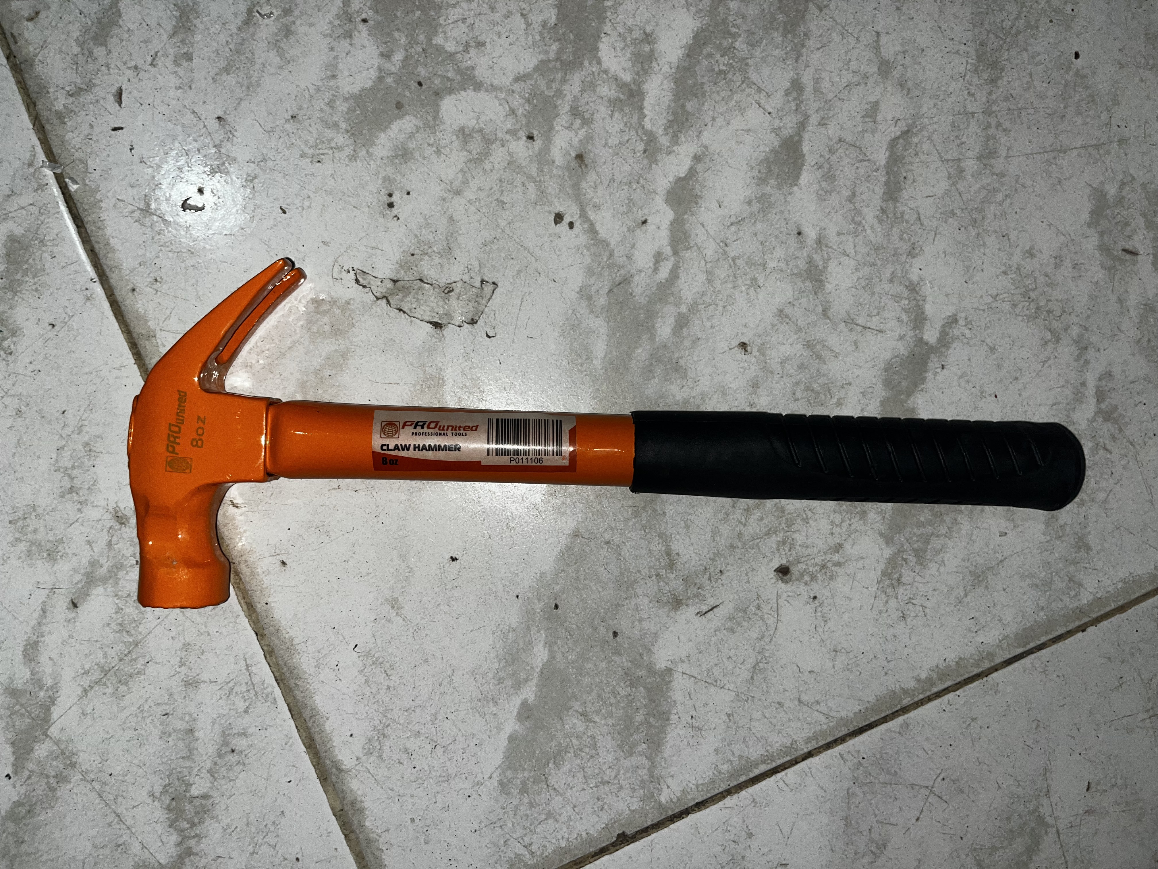 PALU KAMBING FIBER GRIGI + MAGNET "PRO UNITED" [8 OZ]